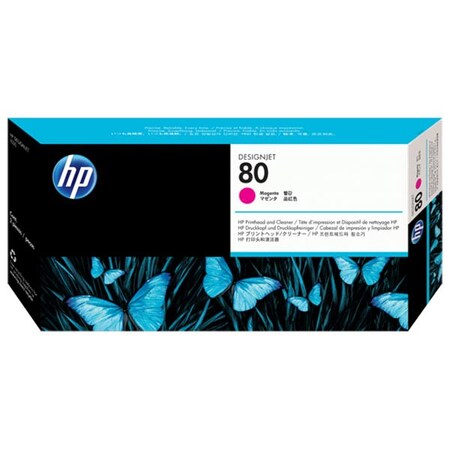 Hp HP 80, C4822A Magenta Printhead/Printhead Cleaner C4822A